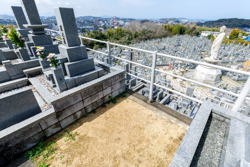 平等院 下関観音霊園 墓地